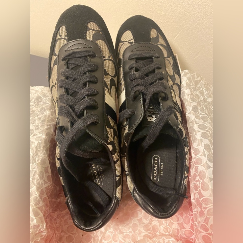 Authentic Coach athletic shoes